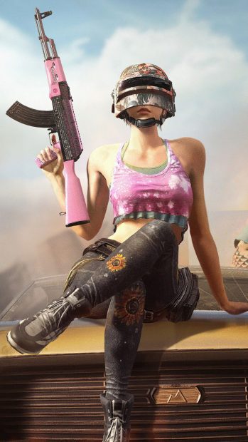 Sexy Girl Cool PUBG New State Wallpaper HD.