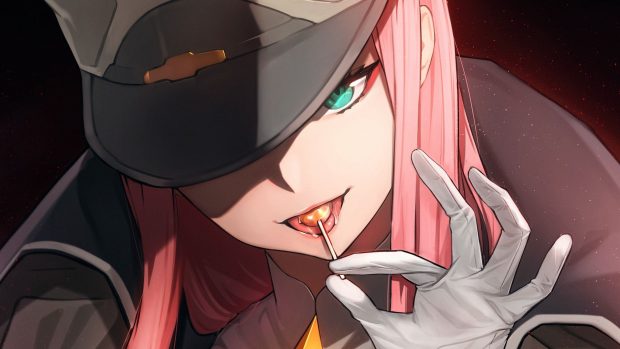 Sexy Zero Two Wallpaper HD.