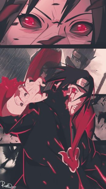 Sharingan Hot Itachi Background.