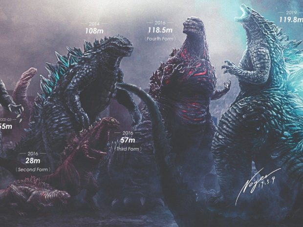 Shin Godzilla Wide Screen Wallpaper.