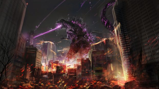 Shin Godzilla Wide Screen Wallpaper HD.