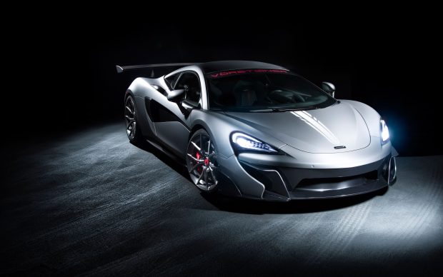 Silver Mclaren Wallpaper HD.