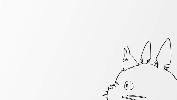 Simple Totoro Wallpaper HD.