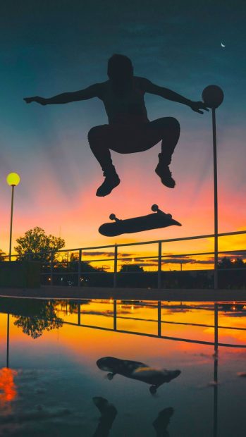 Skater Aesthetic HD Wallpaper.