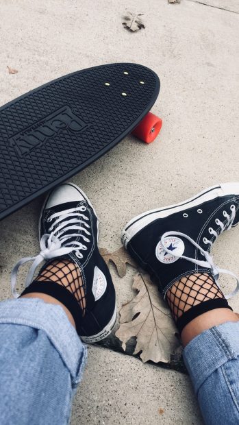 Skater Aesthetic Wallpaper High Quality.