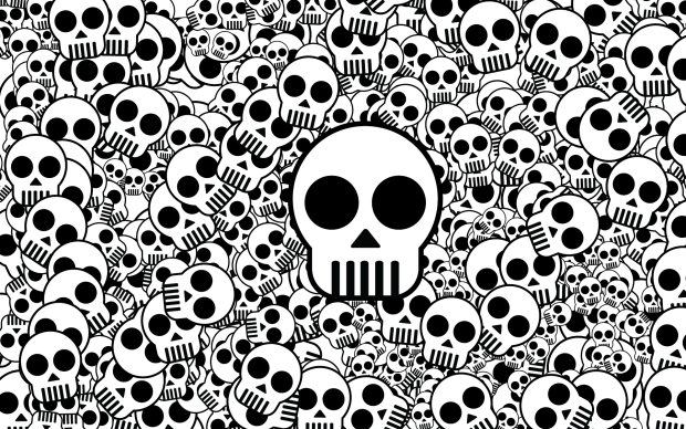 Skulls Wallpaper HD Free download.