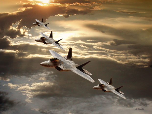 Sky Air Force Wallpaper HD.