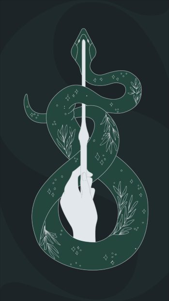 Slytherin Wallpaper HD Free download.