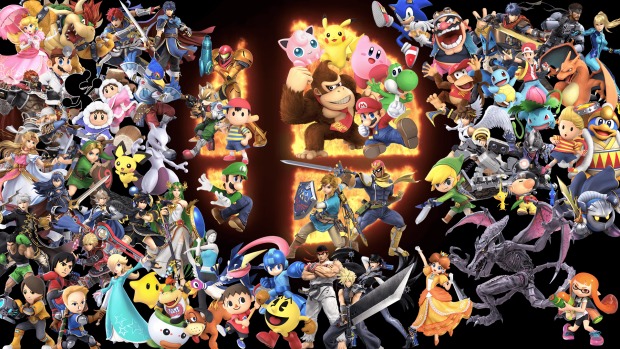 Smash Bros Wide Screen Wallpaper.