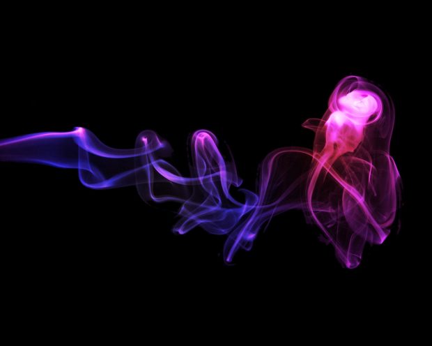 Smoke Wide Screen Background HD.