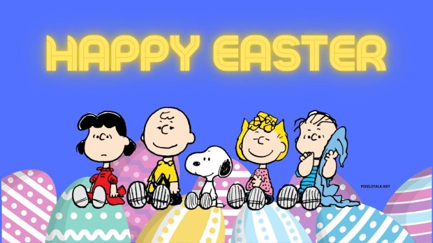 Snoopy Easter Wallpaper Happy Easter.