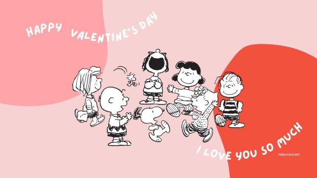 Snoopy Valentines Day Wallpaper (5).