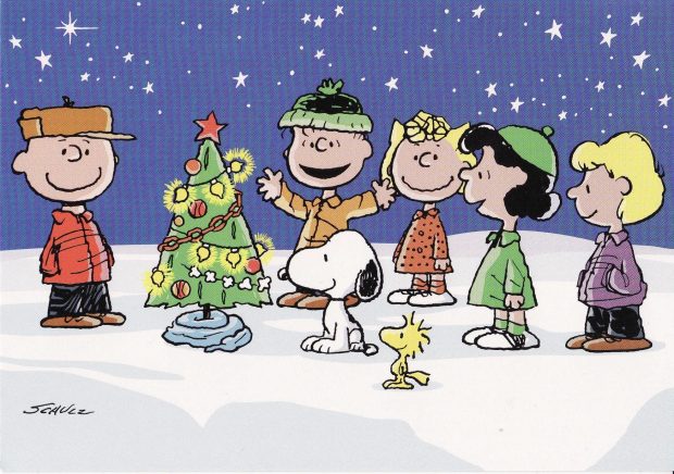 Snoopy Winter HD Wallpaper Computer.