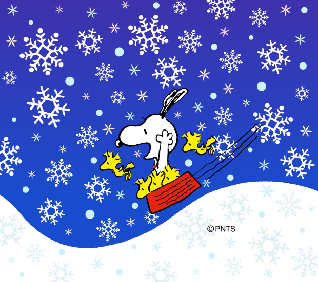 Snoopy Winter Image.