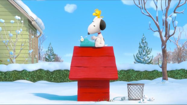 Snoopy Winter Wallpaper.