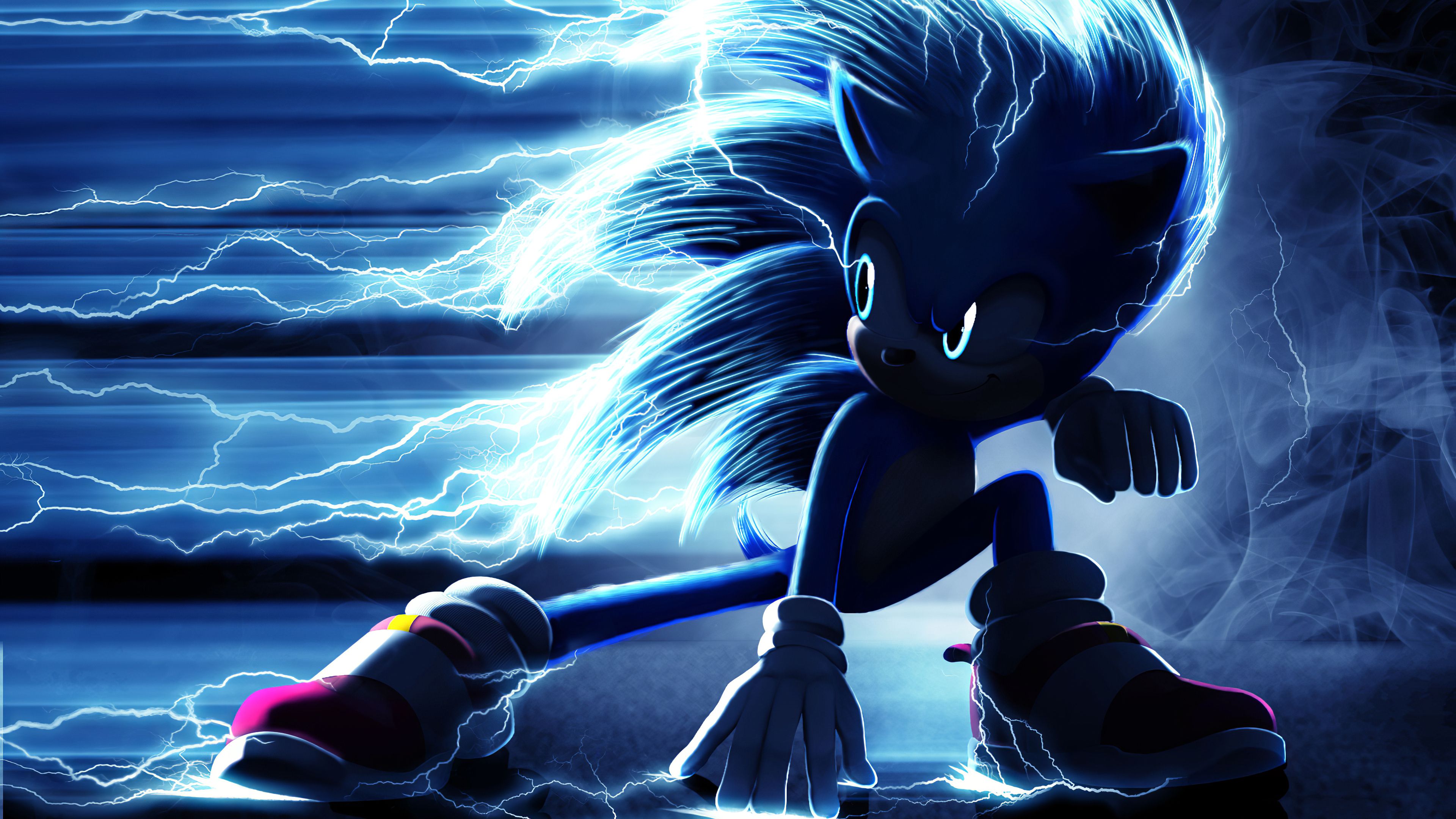 Dark Sonic wallpaper by Mirandatheicefox on DeviantArt