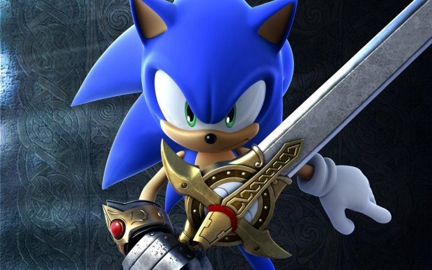 Sonic The Hedgehog Desktop Image.
