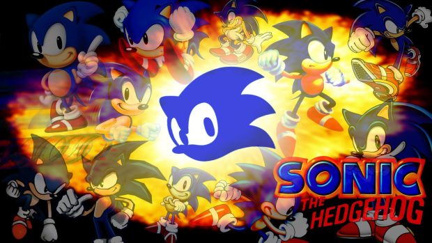 Sonic Wide Screen Background.