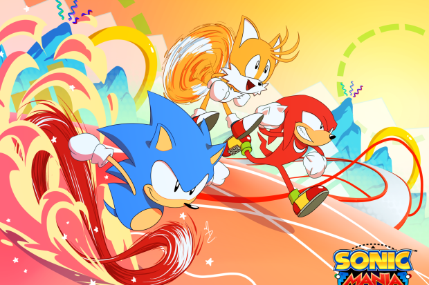 Sonic Wide Screen Background HD.
