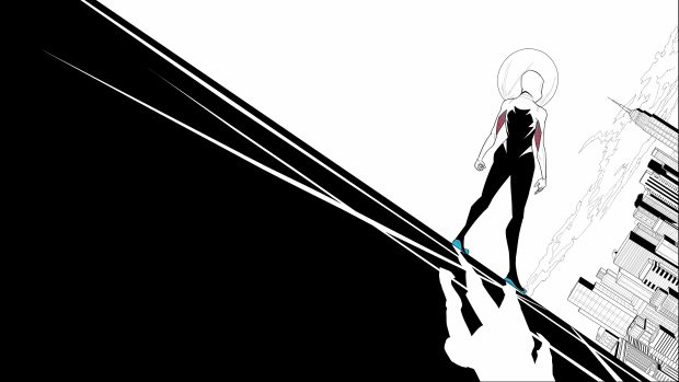 Spider Gwen 4K Wallpaper HD.