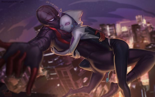 Spider Gwen HD Wallpaper Computer.