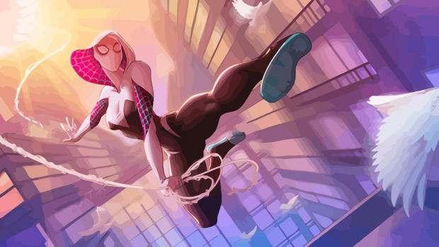 Spider Gwen Wallpaper HD.