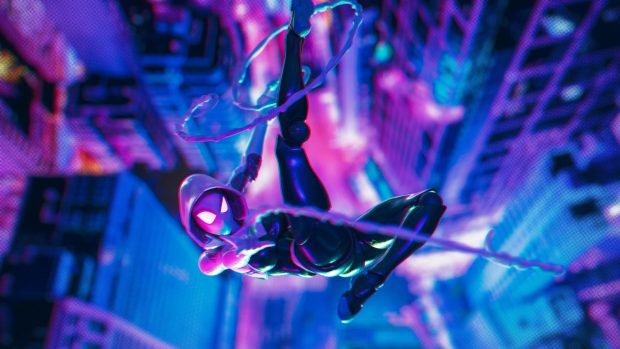 Spider Gwen Wide Screen Wallpaper HD.