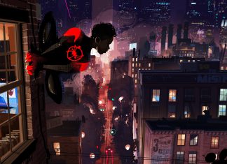 Spider Man Into The Spider Verse HD Wallpaper Free download.