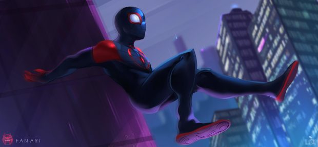 Spider Man Into The Spider Verse Wallpaper Free Download.