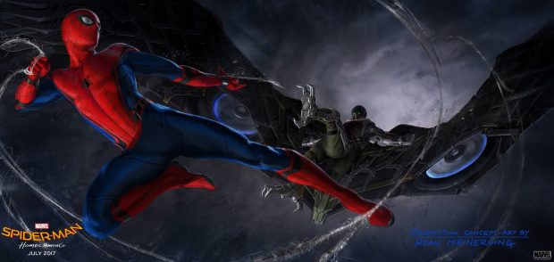 Spiderman Home Coming Wallpaper HD.