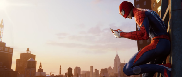 Spiderman PS4 HD Wallpaper.