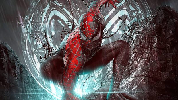 Spiderman Wide Screen Wallpaper HD.