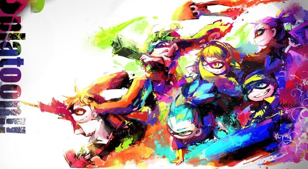 Splatoon Wide Screen Wallpaper.