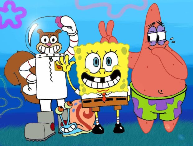 Spongebob HD Wallpaper.