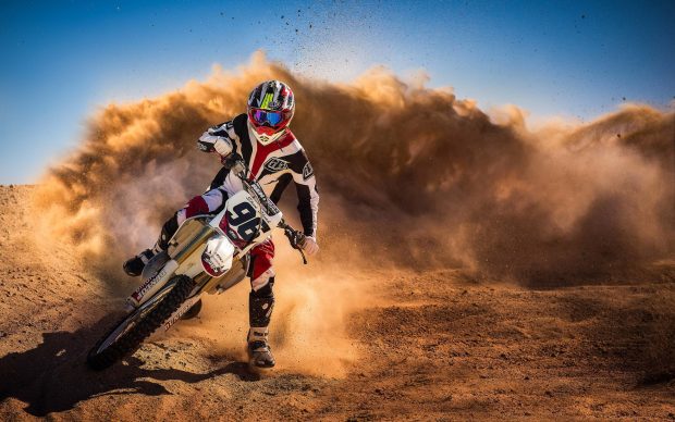 Sport Dirt Bike Wallpaper HD.