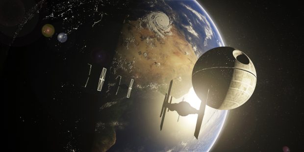 Star Wars Space Desktop Background.