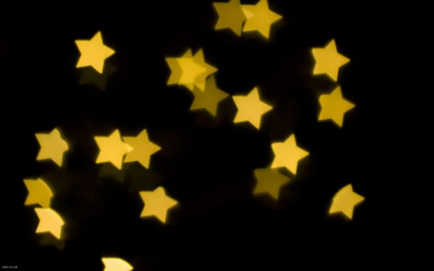 Star Yellow Aesthetic Wallpaper HD.