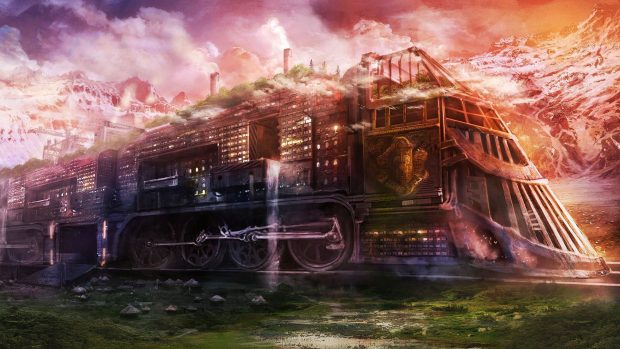 Steampunk Wide Screen Wallpaper.