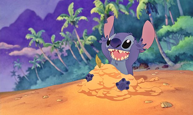 Stitch Wide Screen Wallpaper.