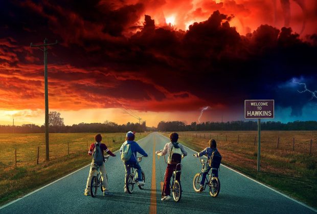 Stranger Things 4 Wide Screen Wallpaper HD.