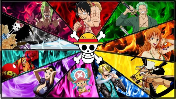 Straw Hat Pirates One Piece HD Wallpaper.