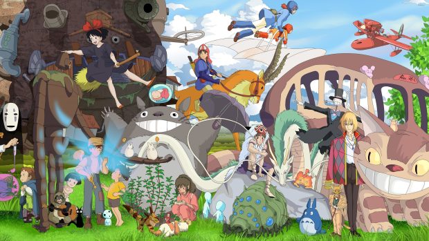 Studio Ghibli Backgrounds Desktop.