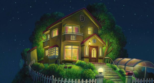 Studio Ghibli Backgrounds High Resolution.