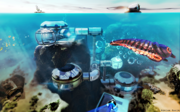 Subnautica HD Wallpaper Computer.