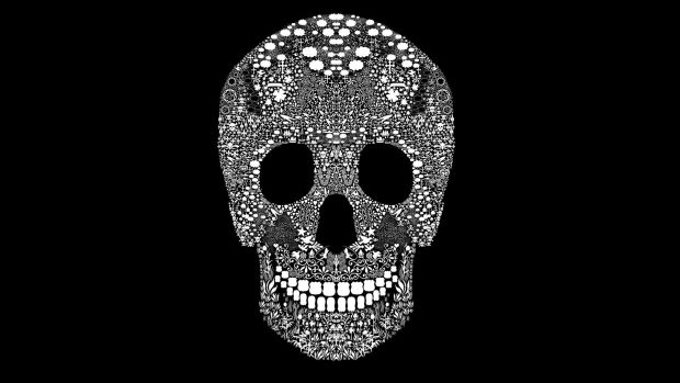 Sugar Skull Wide Screen Wallpaper HD.