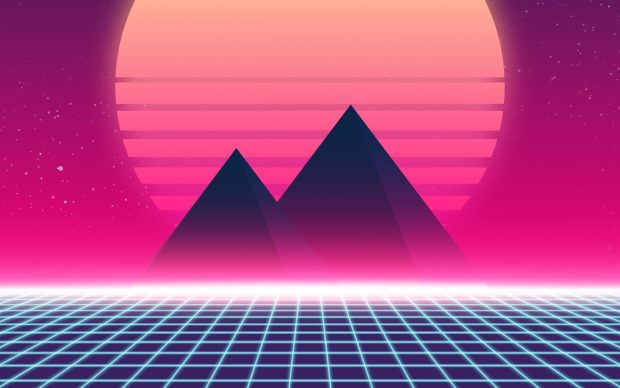 Sun 80 s Wallpaper HD.