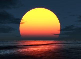 Sunset Background HD Free download.