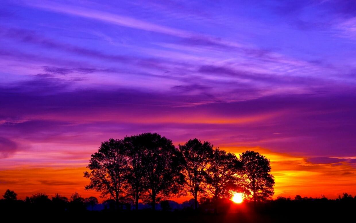 Sunset Backgrounds - PixelsTalk