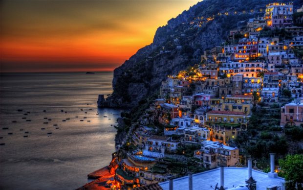 Sunset Italy Wallpaper HD.