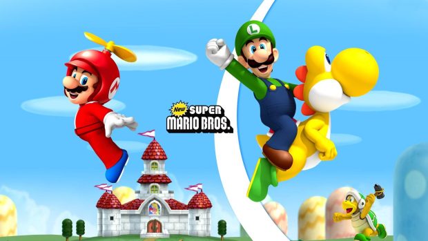Super Mario Background High Resolution.